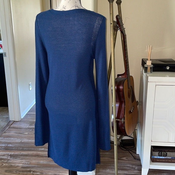 Free People Cross Front Sweater Dress - Picture 4 of 10